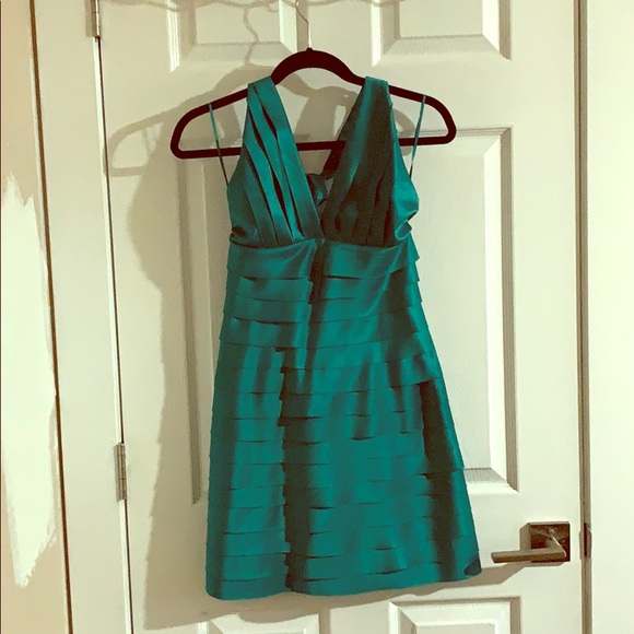 Teal mini dress. NWT - Picture 1 of 2